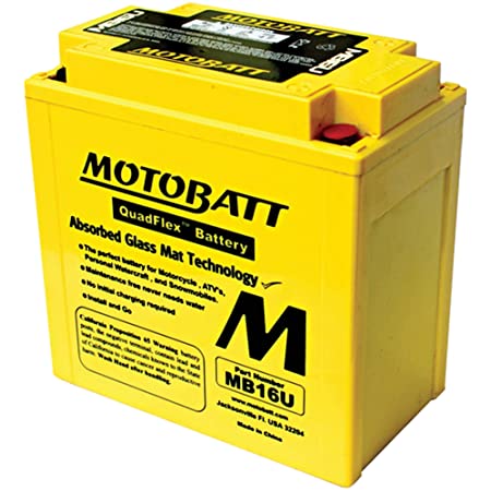 [MB16U] Batería Quadflex AGM, MB16U - Motobatt
