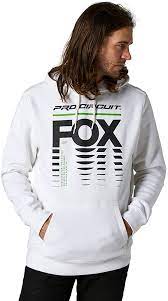 Abrigo Pullover Fleece Blanco L Fox