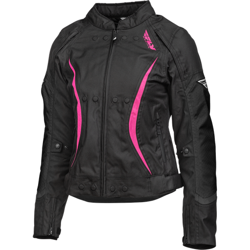 Jacket Mujer Butane Negro/ Rosa XL, 477-7041X  - Fly