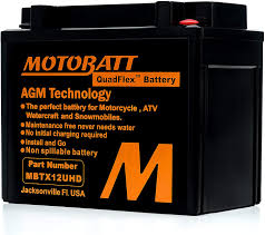 Batería AGM, MBTX12UHD - Motobatt