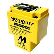 Batería AGM rep. HYB16A, MB16A - Motobatt