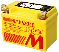 Batería Lithium MPLX7U-HD/MBTX4U/ MBTZ7S 165CCA Motobatt