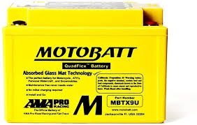 Batería Quadflex AGM 12V 10.5AH, MBTX9U - Motobatt