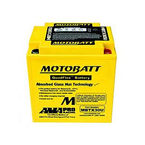 [MBTX30U] Batería Quadflex AGM 12V, MBTX30U - Motobatt
