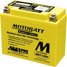 [MBT12B4] Batería Quadflex AGM 12V 11.0 AH, MBT12B4 - Motobatt