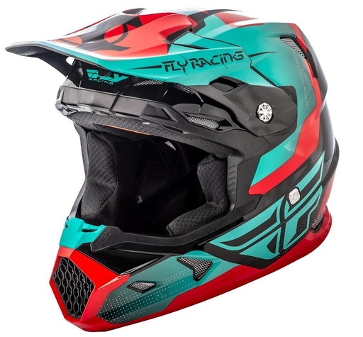 [73-85182X] CASCO TOXIN TEAL RED-BLK-GREEN 2X, 73-85182X- FLY