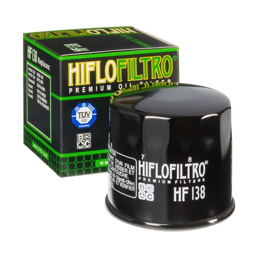 [HF138] Filtro Aceite HF138 Vinson K.Q 700 98-05 HIFLOFILTER