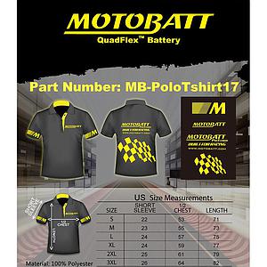 [MB-POLOTSHIRT] Camiseta Motobatt L