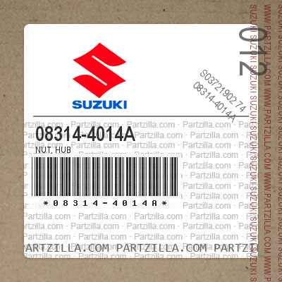 [08314-4014A] Tuerca LTR 450, 08314-4014A  -  Suzuki Original