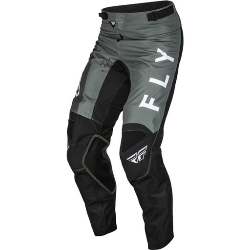 [376-53332] Pant. Kinetic Jet Gris/Negro 32, 376-53332  - Fly