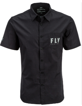 [352-6213M] Camisa Pit Negro M, 352-6213M  - Fly