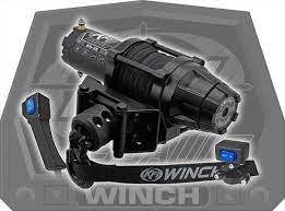 [AS-35] Winch Assault 3500Lb c/Cablo Sintético  AS-35  -KFI