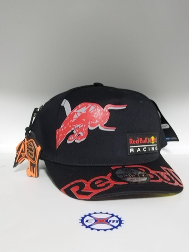 [46772RedBull-NR] Gorra Red Bull Negro-Rojo 46772RedBull-NR - Cap Racing